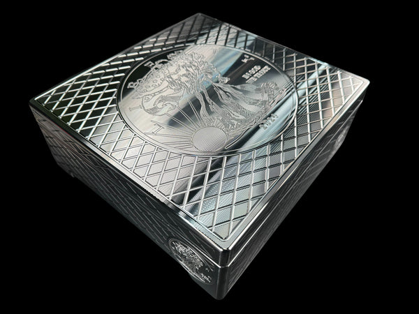 Silver Eagle Monster Brick - MACHINED - 500oz. Capacity (PRICE AS SHOWN $7,899.98)*