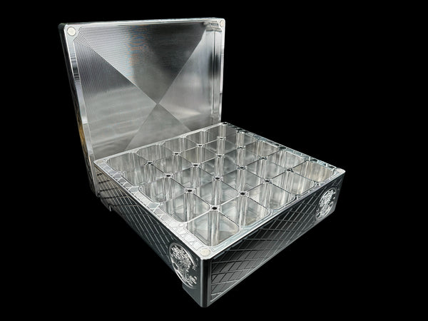 Silver Eagle Monster Brick - MACHINED - 500oz. Capacity (PRICE AS SHOWN $7,899.98)*