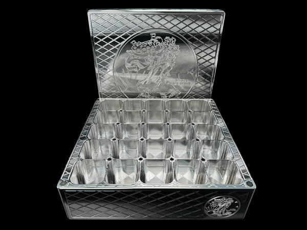 Silver Eagle Monster Brick - MACHINED - 500oz. Capacity (PRICE AS SHOWN $7,899.98)*