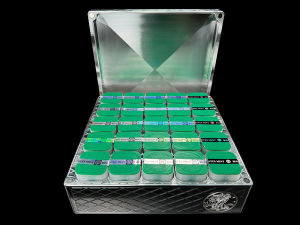 Silver Eagle Monster Brick - MACHINED - 500oz. Capacity (PRICE AS SHOWN $7,899.98)*