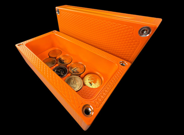 $50k, 21oz Gold Coins SPARK ORANGE Survival Brick (PRICE AS SHOWN $2,328.99)*