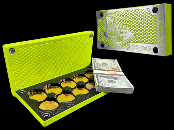 $5k, 30 1oz Gold Coins - BLOWOUT BRICK - REVERSE YELLOW JACKET Survival Brick (WAS $2,098.99, NOW $1,049.99)*