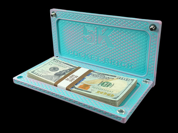 POCKET Brick - Tiffany Blue/Baby Pink - $5,000 Capacity