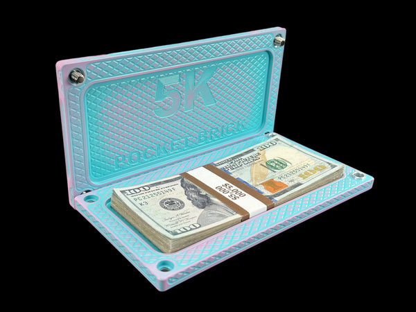 POCKET Brick - Tiffany Blue/Baby Pink - $5,000 Capacity