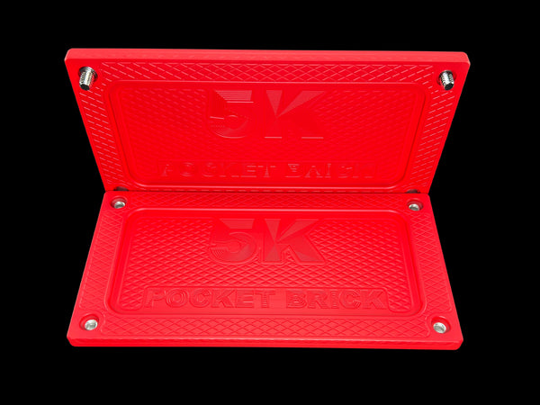 POCKET Brick - FLAT RED - $5,000 Capacity (PRICE AS SHOWN $1,029.99)*