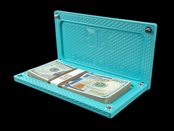 POCKET Brick - TIFFANY BLUE - $5,000 Capacity (PRICE AS SHOWN $1,329.99)*