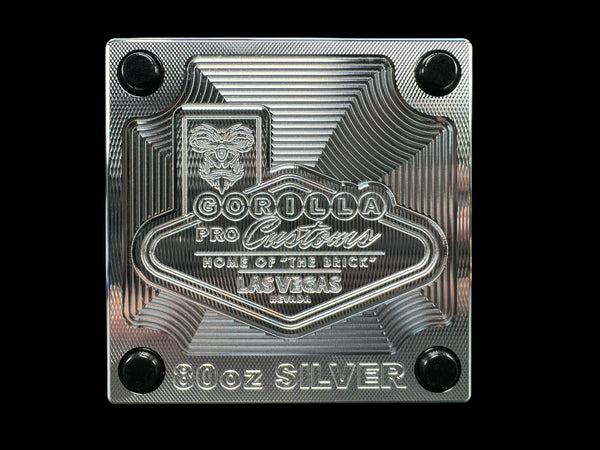 80oz 4x4 Silver Coins MACHINED Silver Stacker Survival Brick (PRICE AS SHOWN $1,299.99)*