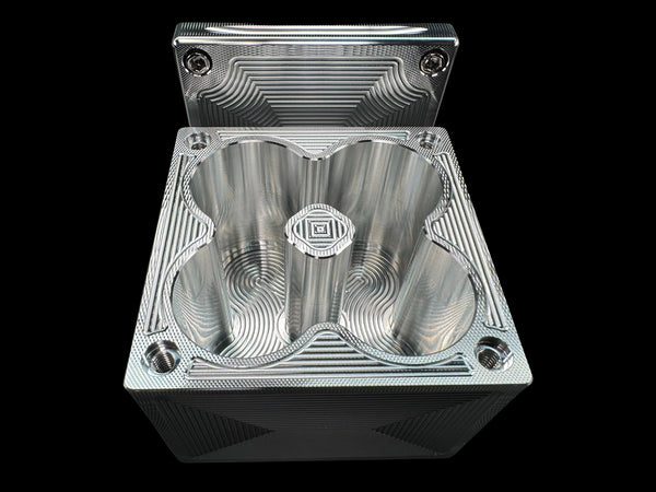 80oz 4x4 Silver Coins MACHINED Silver Stacker Survival Brick (PRICE AS SHOWN $1,299.99)*