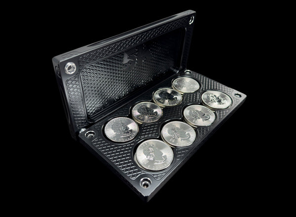 $5k, 24 1oz Silver Coins AK BLACK Survival Brick (PRICE AS SHOWN $1,668.99)*