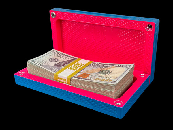 POCKET Brick - ANO BLUE/NEON PINK - $20,000 Capacity (PRICE AS SHOWN $1,799.99)*