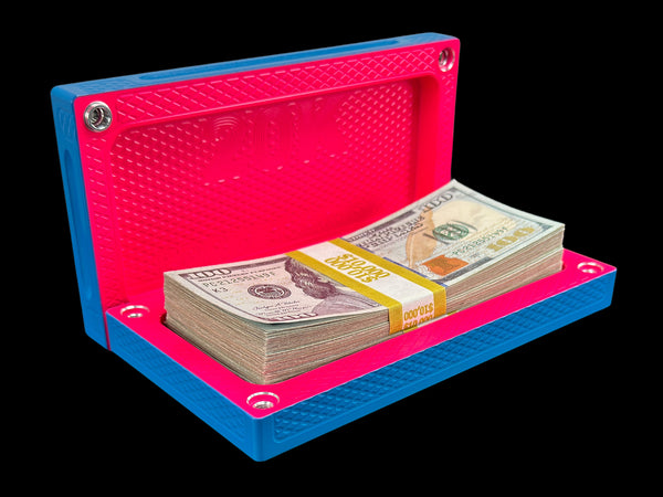 POCKET Brick - ANO BLUE/NEON PINK - $20,000 Capacity (PRICE AS SHOWN $1,799.99)*