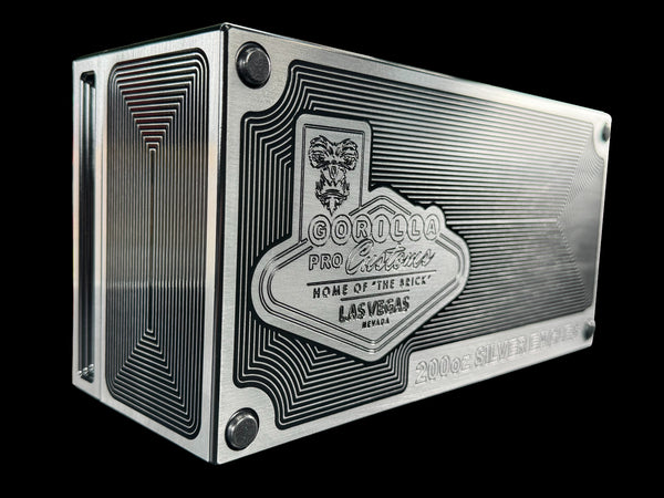 Silver Eagle Brick - AK BLACK - 200oz Capacity (PRICE AS SHOWN $4,298.99)*