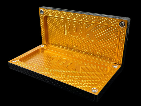 HEAVY POCKET Brick - BLACK/BRASS - $10,000 Capacity (PRICE AS SHOWN $1,699.99)*