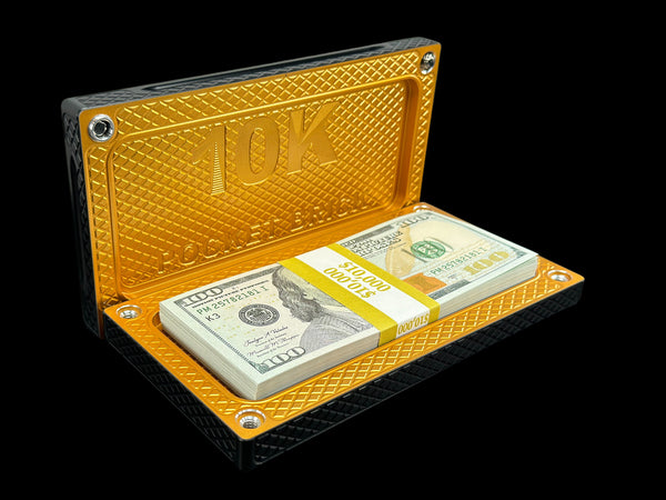 HEAVY POCKET Brick - BLACK/BRASS - $10,000 Capacity (PRICE AS SHOWN $1,699.99)*