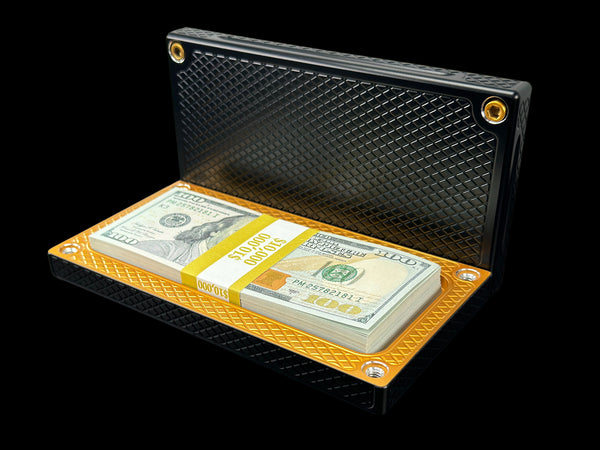 HEAVY POCKET Brick - BLACK/BRASS - $10,000 Capacity (PRICE AS SHOWN $1,699.99)*