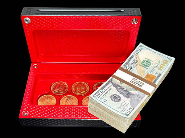 $25k, 14oz Gold Coin BLACK WIDOW Survival Brick (PRICE AS SHOWN $2,299.99)*