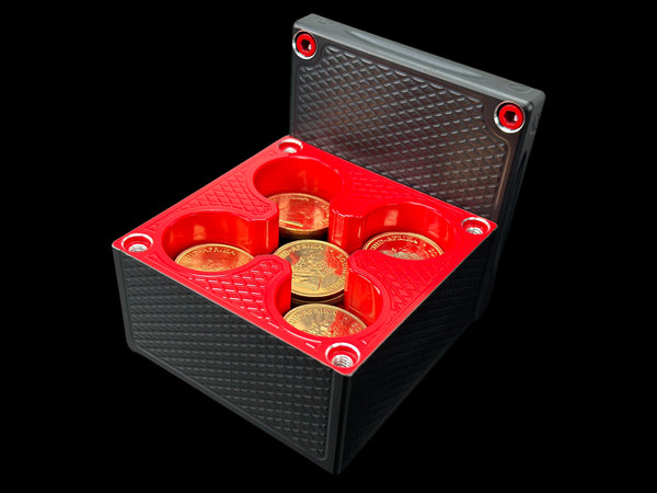 3.25x4 75 1oz Gold Coins BLACK WIDOW Gold Stacker Survival Brick (PRICE AS SHOWN $1,999.99)*