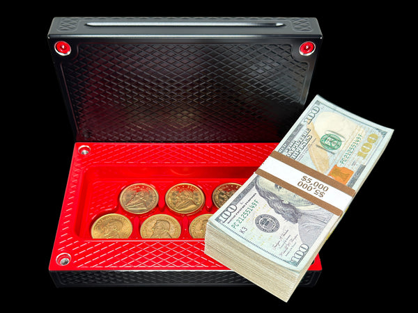 $25k, 14oz Gold Coin BLACK WIDOW Survival Brick (PRICE AS SHOWN $2,299.99)*