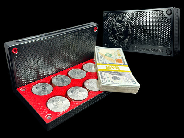 $10k, 40 1oz Silver Coins BLACK WIDOW Survival Brick (PRICE AS SHOWN $1,999.99)*