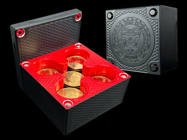 3.25x4 75 1oz Gold Coins BLACK WIDOW Gold Stacker Survival Brick (PRICE AS SHOWN $1,999.99)*