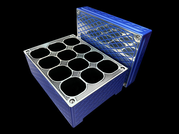 Silver Maple Coin Brick - METALLIC ROYAL BLUE - 300oz. Capacity