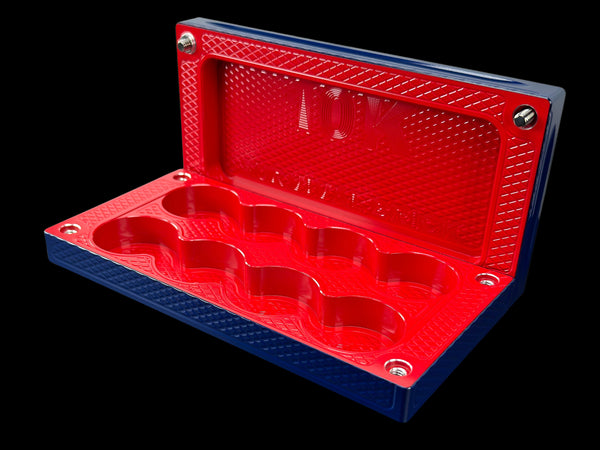 $10k, 40 1oz Silver Coins SATIN ROYAL BLUE/REDRUM Survival Brick (PRICE AS SHOWN $1,999.99)*