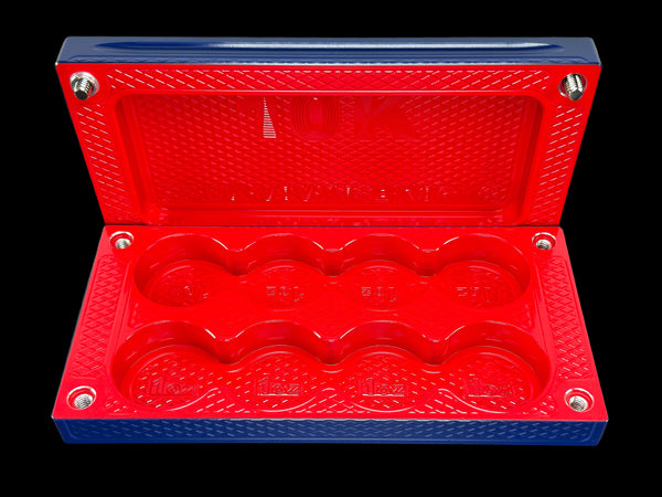 $10k, 40 1oz Silver Coins SATIN ROYAL BLUE/REDRUM Survival Brick (PRICE AS SHOWN $1,999.99)*