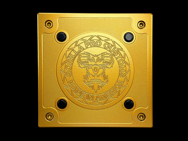 6X6 BRASS/BLACK Stashtray