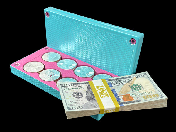 $10k, 40 1oz Silver Coins COTTON CANDY Survival Brick (PRICE AS SHOWN $1,999.99)*