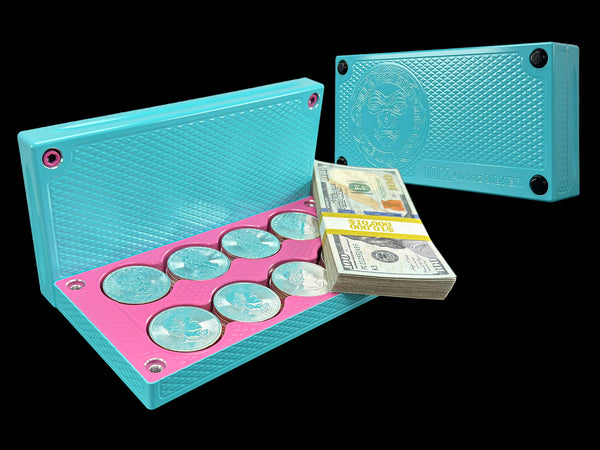 $10k, 40 1oz Silver Coins COTTON CANDY Survival Brick (PRICE AS SHOWN $1,999.99)*