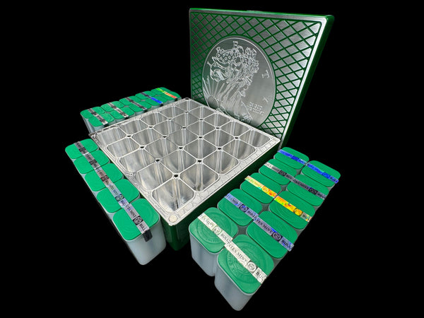 Silver Eagle Monster Brick - EMERALD GREEN - 500oz. Capacity (PRICE AS SHOWN $10,098.98)*