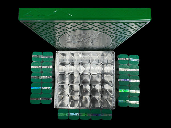 Silver Eagle Monster Brick - EMERALD GREEN - 500oz. Capacity (PRICE AS SHOWN $10,098.98)*