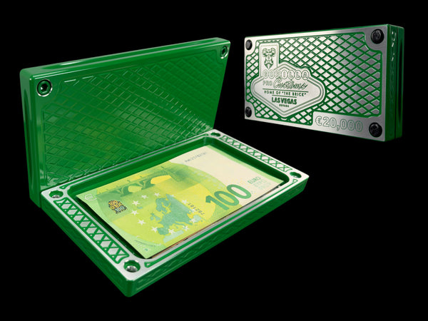 POCKET Brick - EMERALD GREEN - €20,000 Capacity (PRICE AS SHOWN $2,198.99)