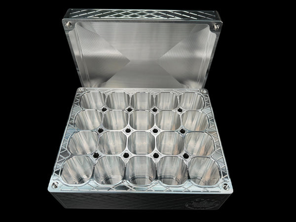 Silver Maple Leaf Monster Brick - MACHINED - 500oz. Capacity (PRICE AS SHOWN $6,899.98)*