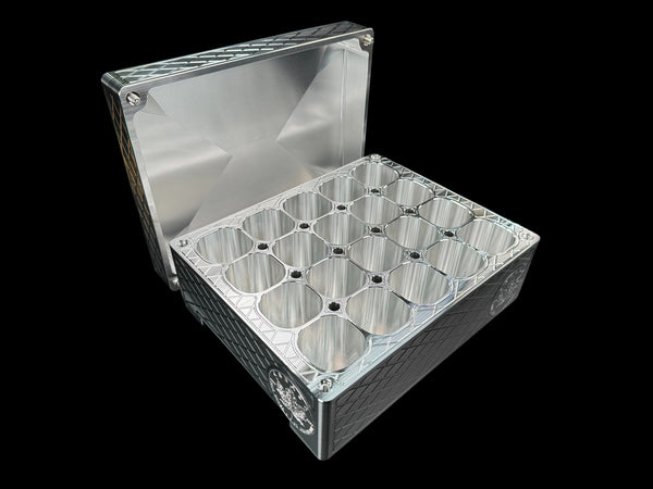 Silver Maple Leaf Monster Brick - MACHINED - 500oz. Capacity (PRICE AS SHOWN $6,899.98)*