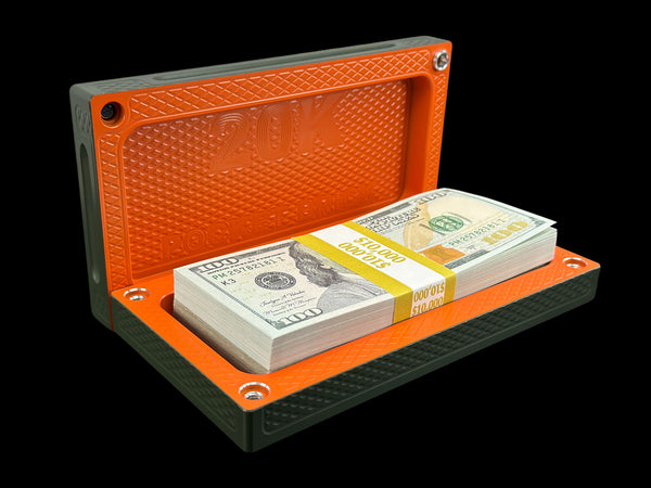 POCKET Brick - NAPA GREEN/ME ORANGE - $20,000 Capacity (PRICE AS SHOWN $1,699.99)*