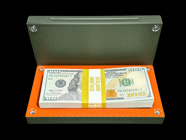 POCKET Brick - NAPA GREEN/ME ORANGE - $20,000 Capacity (PRICE AS SHOWN $1,699.99)*