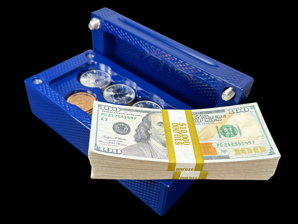 $20K 40oz Silver 30oz Gold BRICK BLOWOUT -  ROYAL BLUE - (PRICE WAS $1,698.99 / NOW $849.49)*