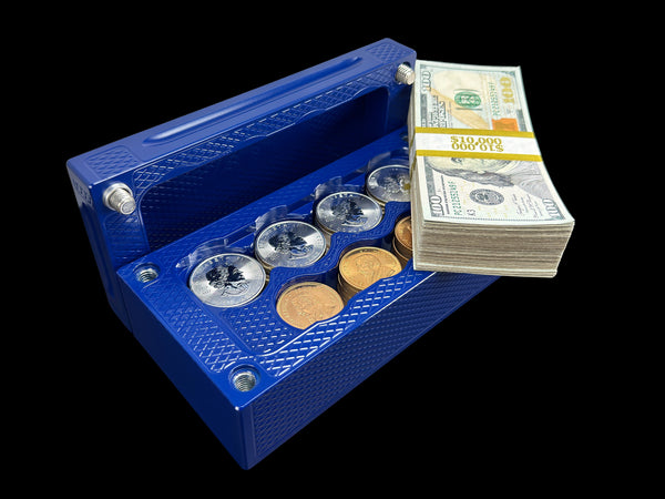 $20K 40oz Silver 30oz Gold BRICK BLOWOUT -  ROYAL BLUE - (PRICE WAS $1,698.99 / NOW $849.49)*