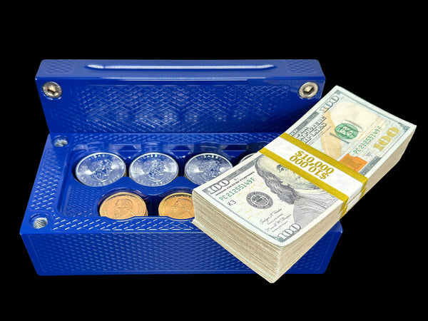 $20K 40oz Silver 30oz Gold BRICK BLOWOUT -  ROYAL BLUE - (PRICE WAS $1,698.99 / NOW $849.49)*