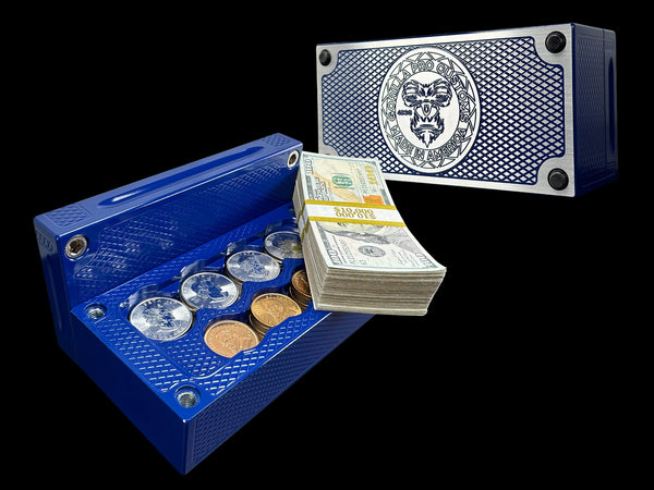 $20K 40oz Silver 30oz Gold BRICK BLOWOUT -  ROYAL BLUE - (PRICE WAS $1,698.99 / NOW $849.49)*