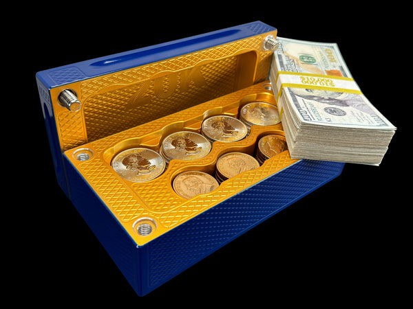 $20k, 60oz Silver 45oz Gold Coins OLD NAVY Survival Brick (PRICE AS SHOWN $2,299.99)*