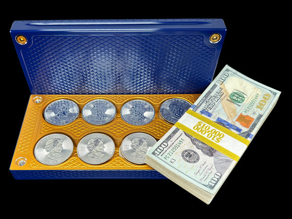 $10k, 40 1oz Silver Coins OLD NAVY Survival Brick (PRICE AS SHOWN $1,999.99)*