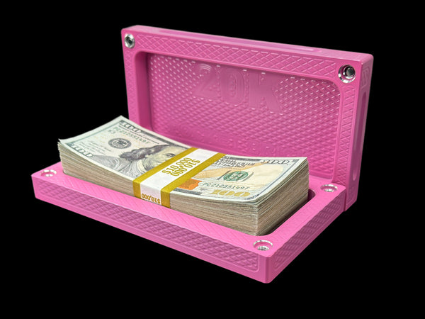 POCKET Brick - BABY PINK - $20,000 Capacity (PRICE AS SHOWN $1,599.99)*