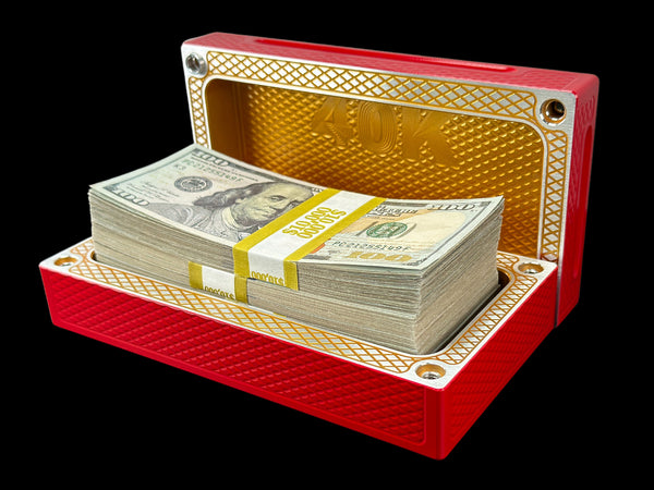 POCKET Brick - REDRUM/BRASS - $40,000 Capacity (PRICE AS SHOWN $2,898.99)*