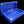 Load image into Gallery viewer, POCKET Brick - ROYAL METALLIC BLUE - $25,000 Capacity
