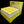 Load image into Gallery viewer, Silver Maple Leaf Monster Brick - SATIN YELLOW - 500oz. Capacity (PRICE AS SHOWN $10,098.98)*
