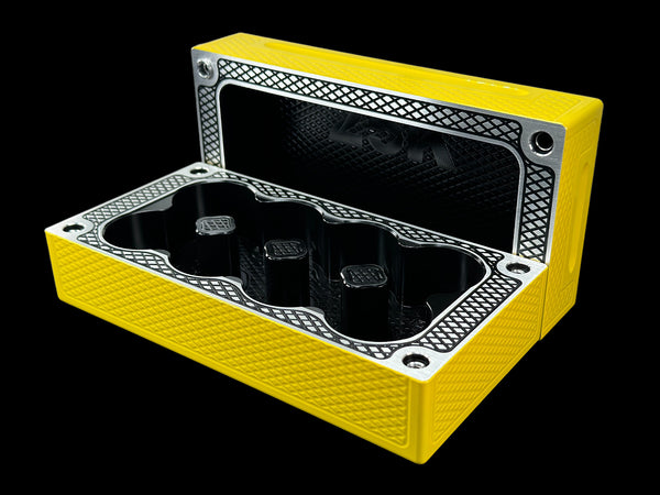 $25k, 80oz Silver Coin SATIN YELLOW/AK BLACK Survival Brick (PRICE AS SHOWN $3,098.99)*