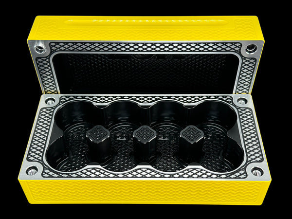 $25k, 80oz Silver Coin SATIN YELLOW/AK BLACK Survival Brick (PRICE AS SHOWN $3,098.99)*