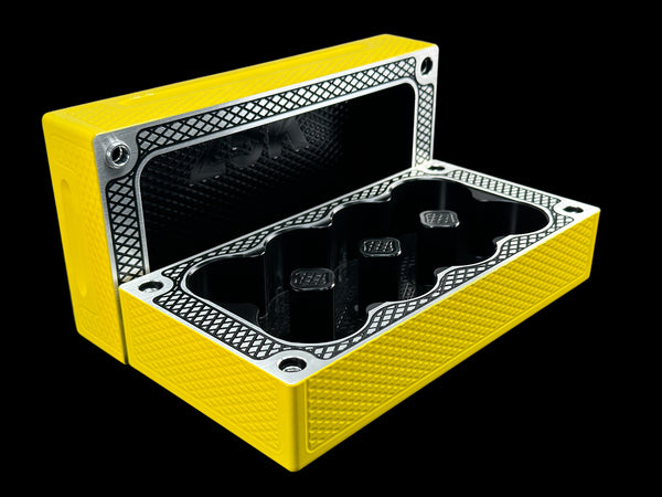 $25k, 80oz Silver Coin SATIN YELLOW/AK BLACK Survival Brick (PRICE AS SHOWN $3,098.99)*